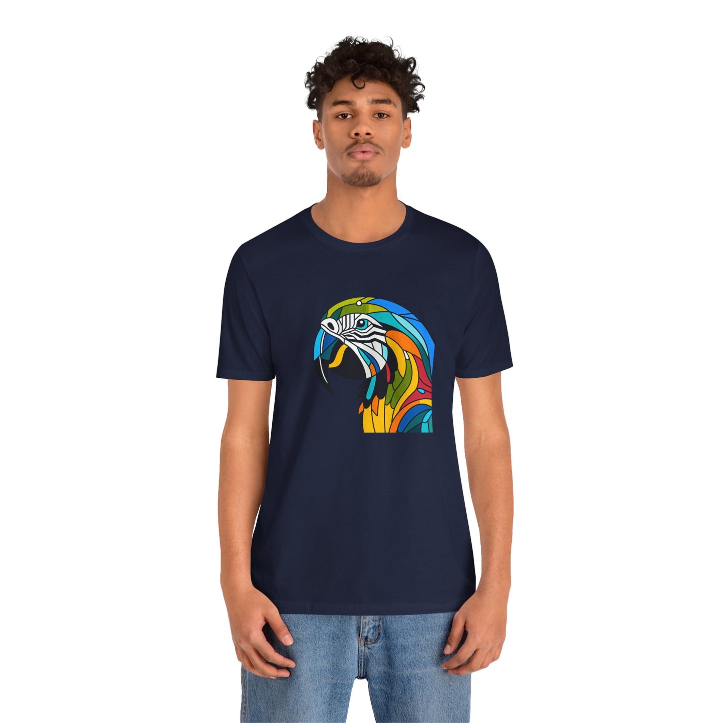 Macaw Parrot Kaleidoshimmer - Snazzle Tee