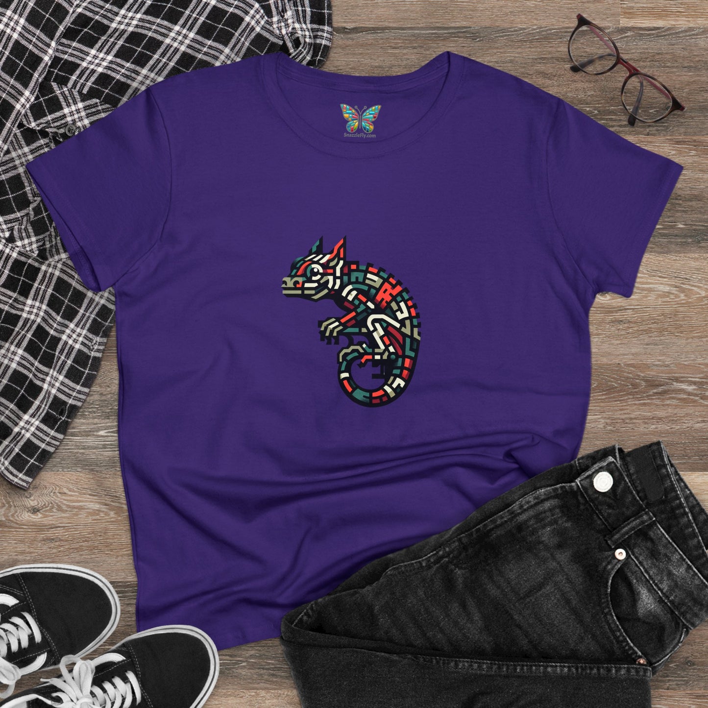 Gargoyle Gecko Jubulentra - Women - Snazzle Tee