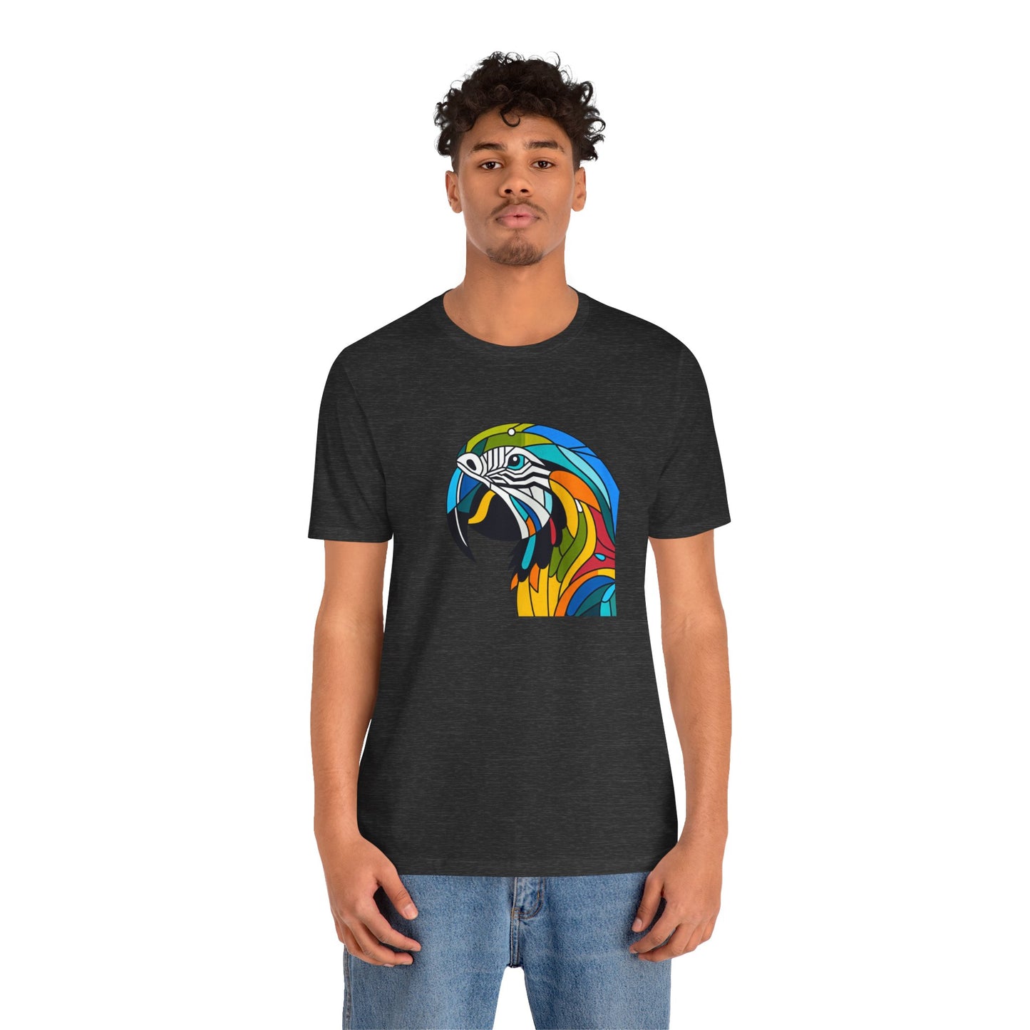 Macaw Parrot Kaleidoshimmer - Snazzle Tee