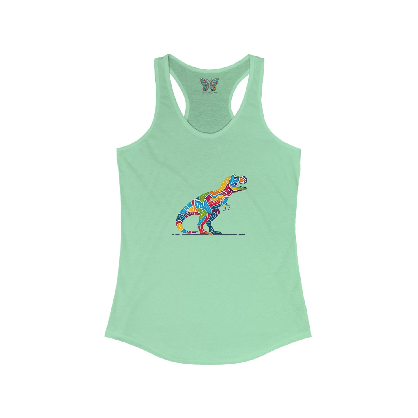 Tyrannosaurus Rex Jovifern - Women - Snazzle Tank
