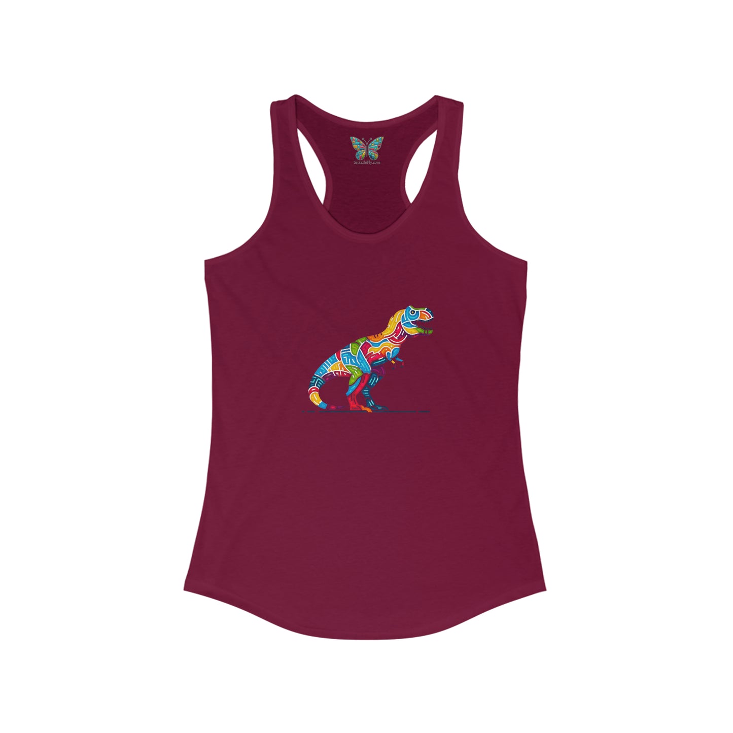 Tyrannosaurus Rex Jovifern - Women - Snazzle Tank