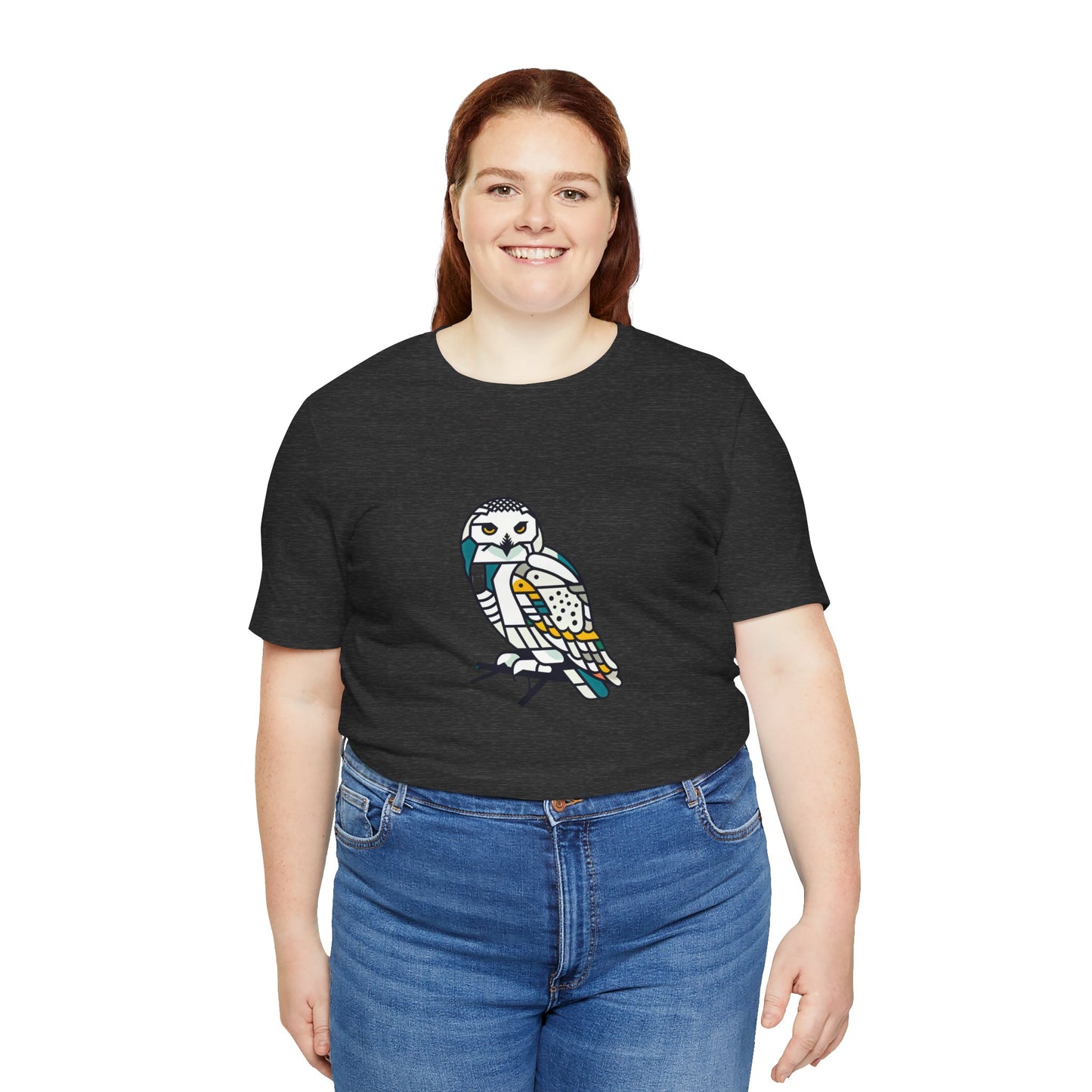 Snowy Owl Expancesthetic - Snazzle Tee