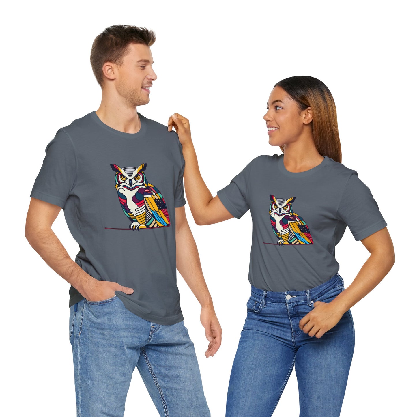 Great Horned Owl Inspyrava - Snazzle Tee