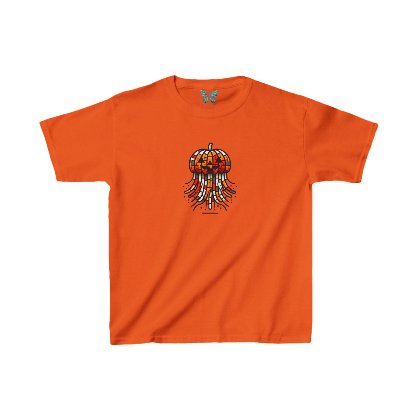 Jack-o'-Lantern Jellyfish Mirthmosphere - Youth - Snazzle Tee