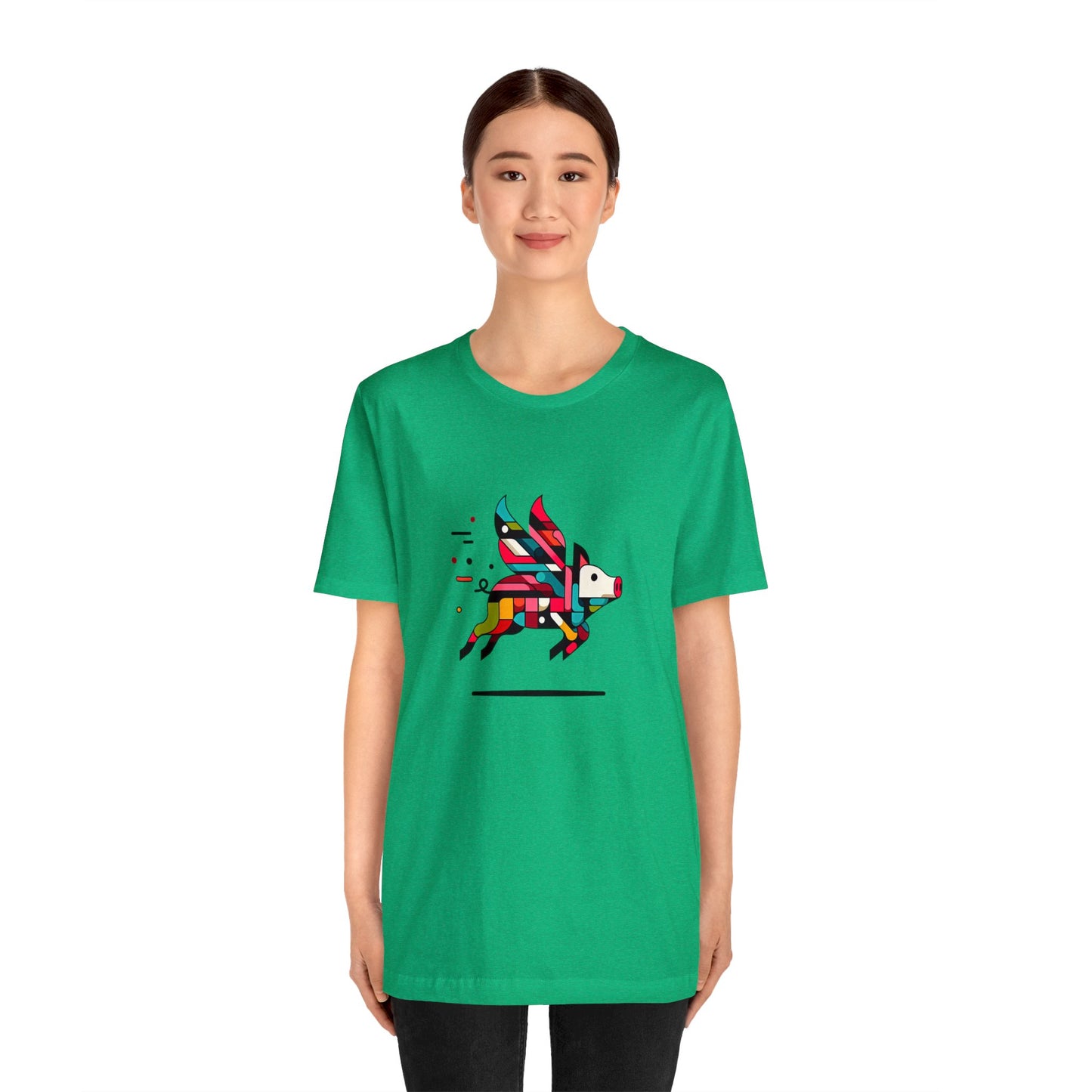 Flying Pig Quirkella - Snazzle Tee