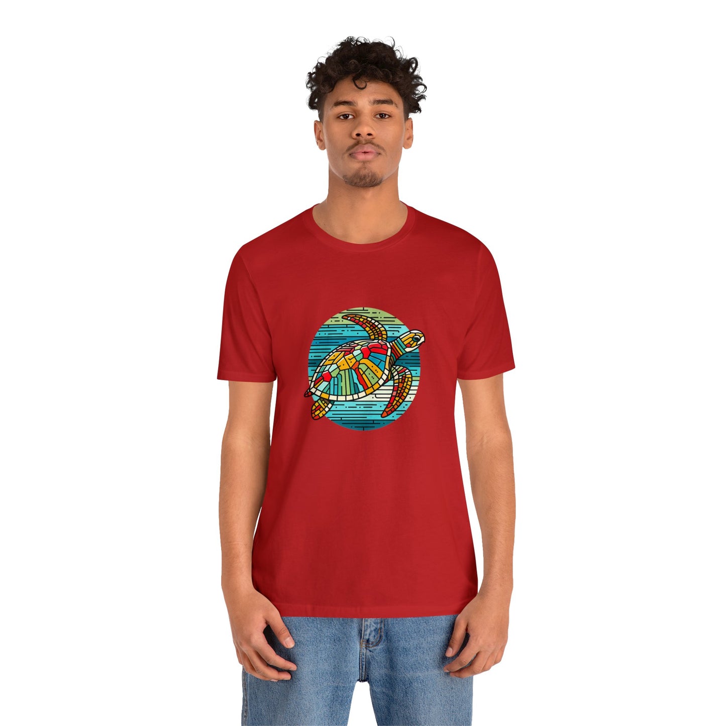 Loggerhead Sea Turtle Kaleidofeel - Snazzle Tee