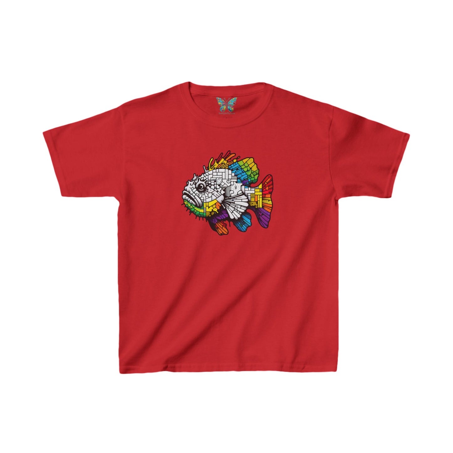 Warty Frogfish Vibraculum - Youth - Snazzle Tee