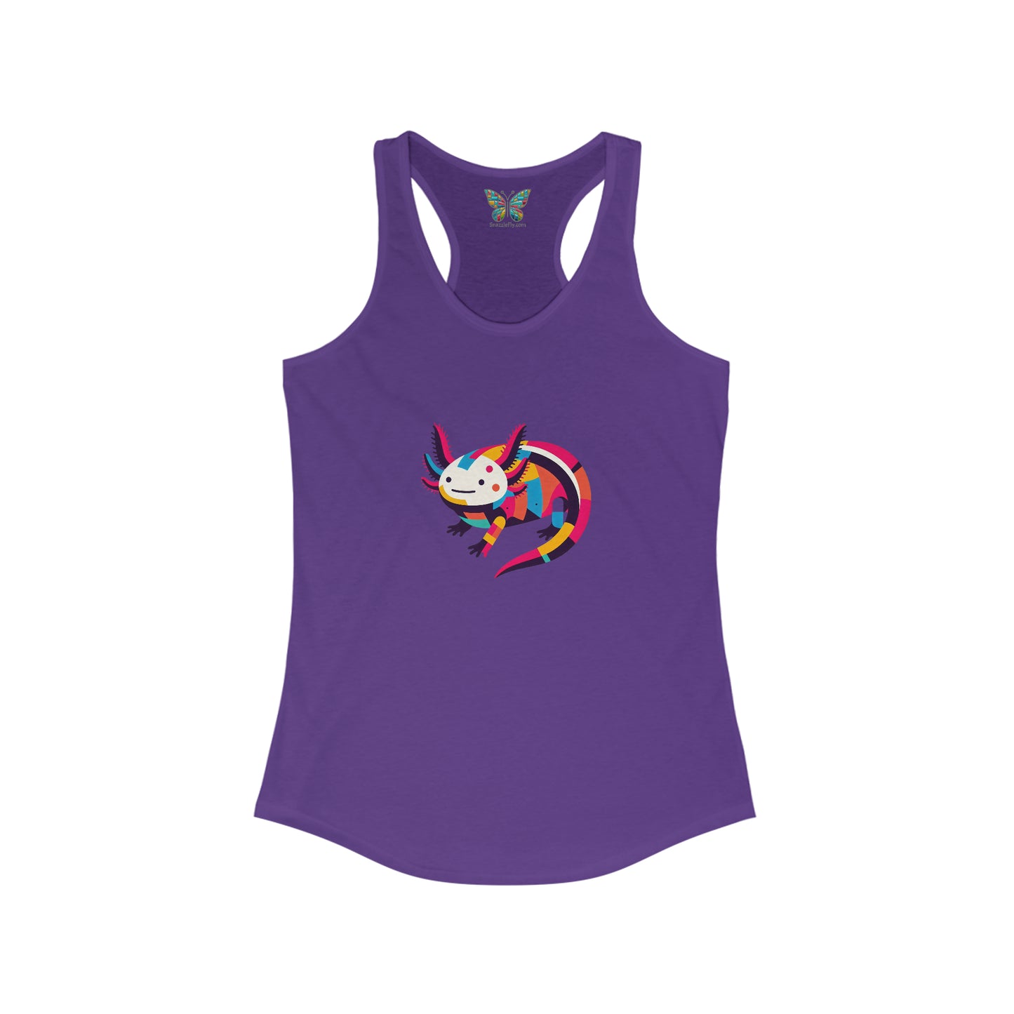 Axolotl Quirklarity - Women - Snazzle Tank