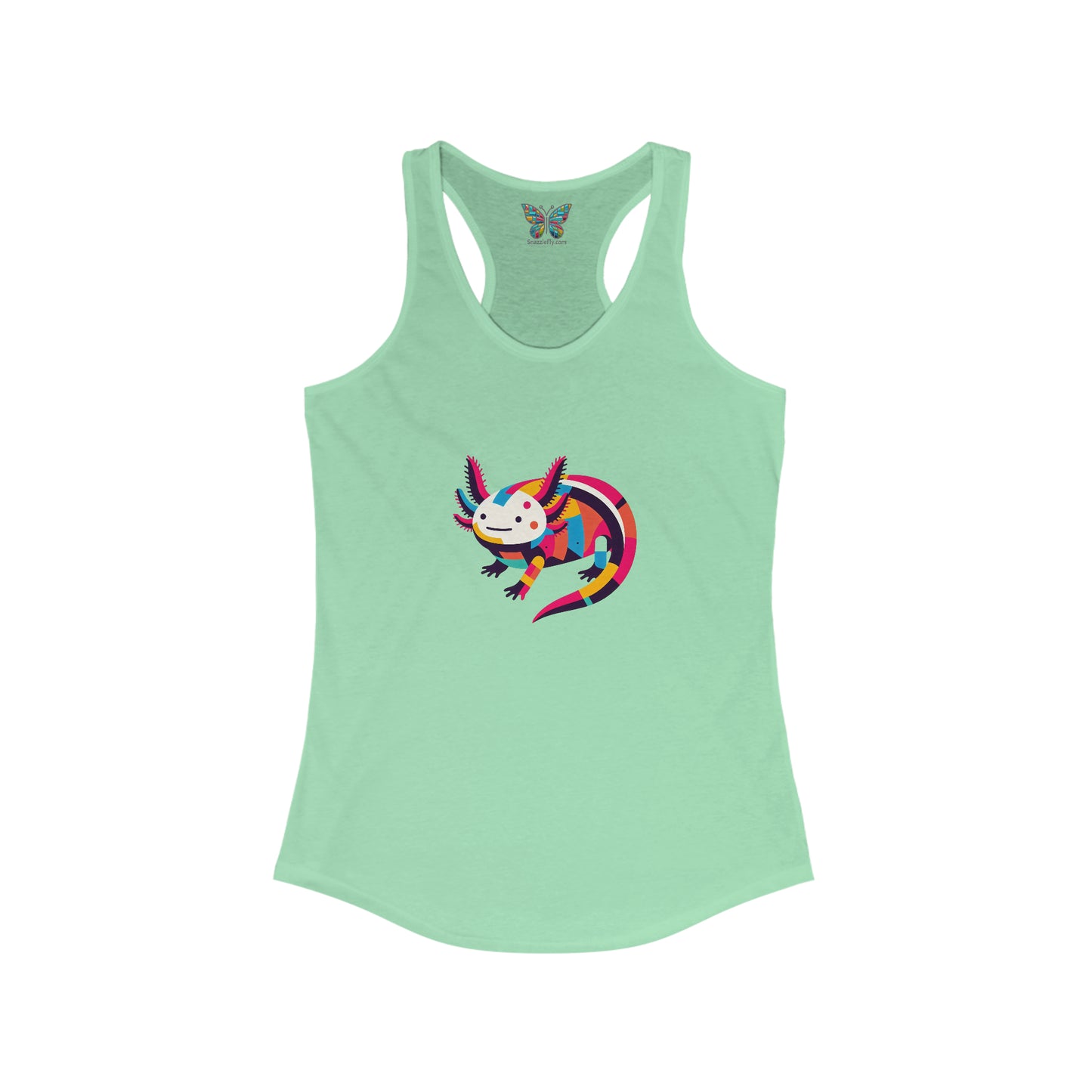 Axolotl Quirklarity - Women - Snazzle Tank