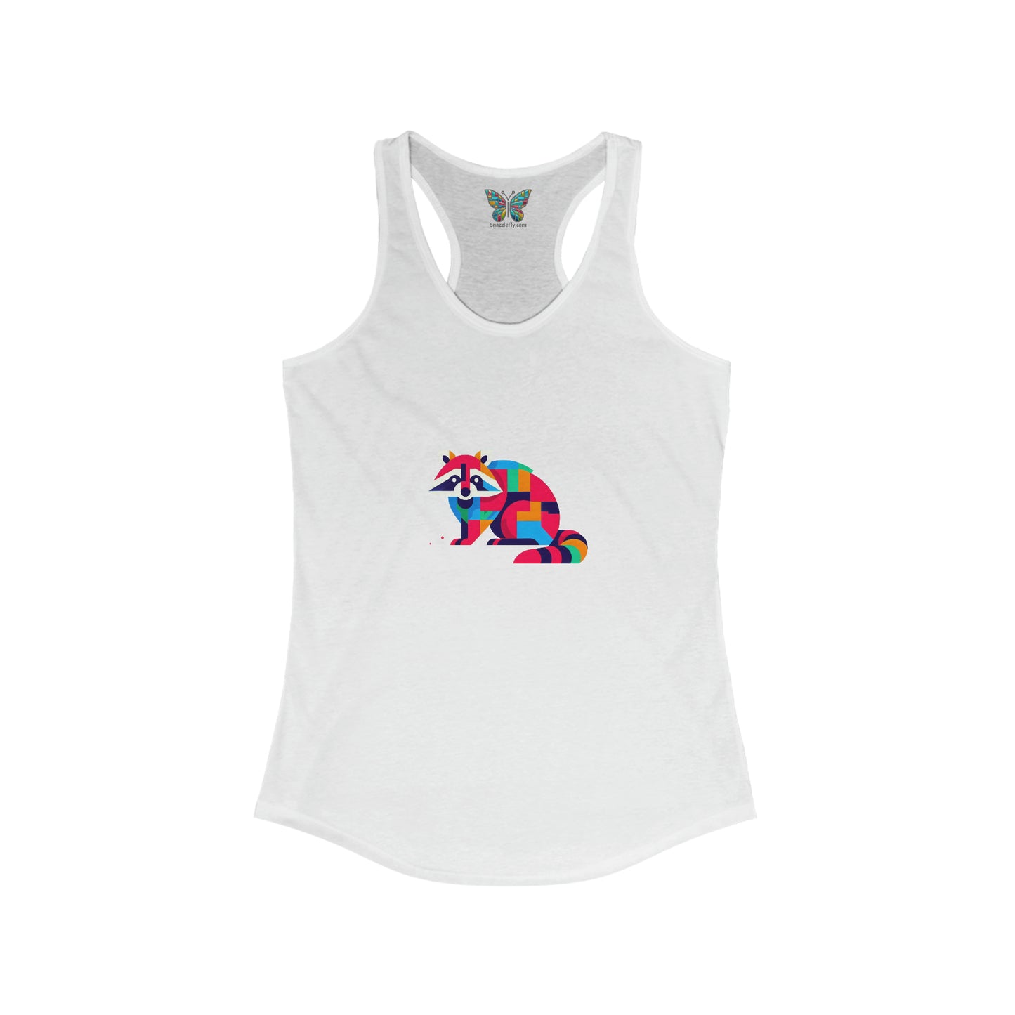 Raccoon Serenafuzzle - Women - Snazzle Tank