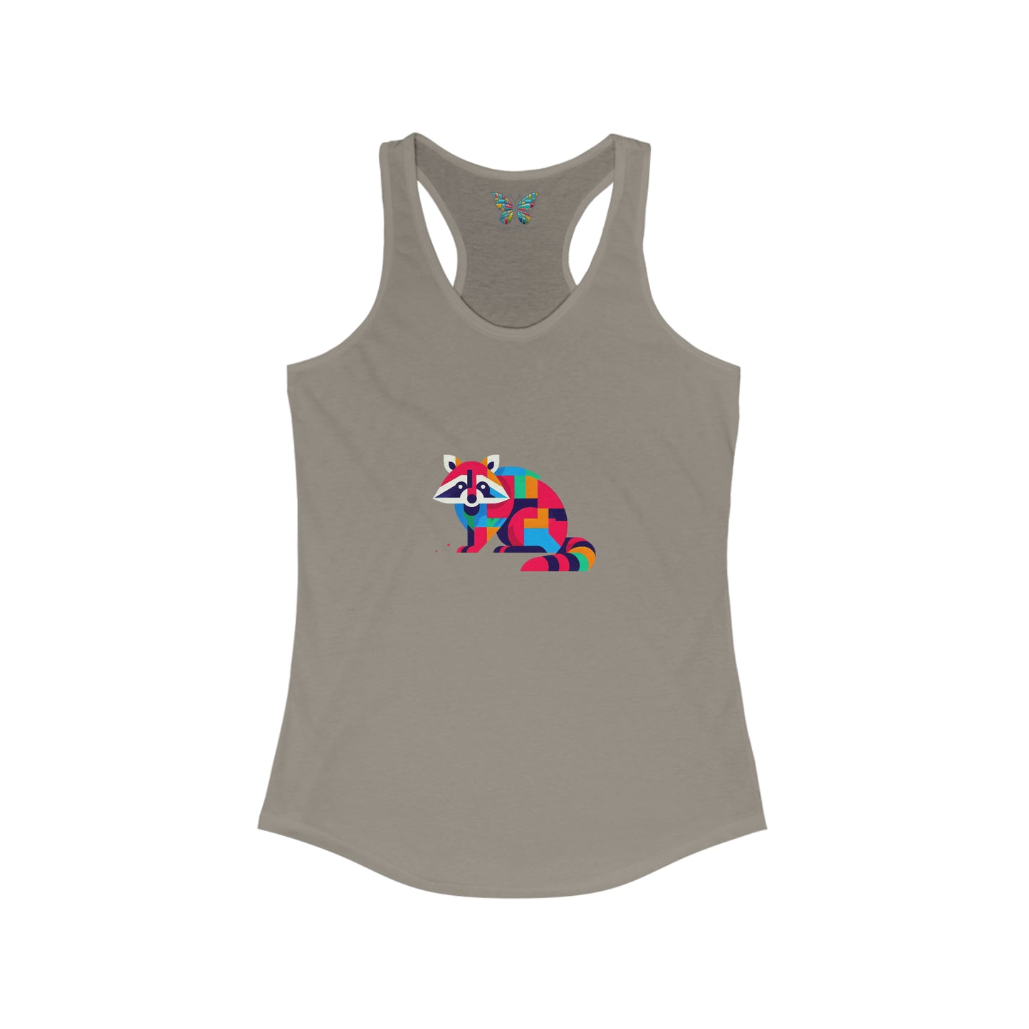 Raccoon Serenafuzzle - Women - Snazzle Tank