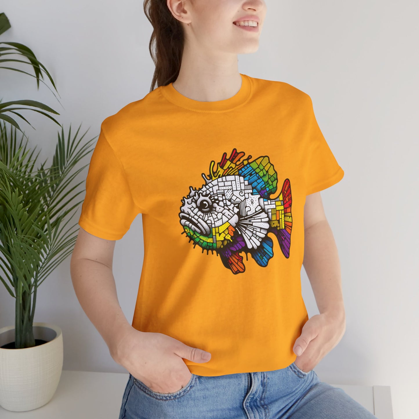 Warty Frogfish Vibraculum - Snazzle Tee