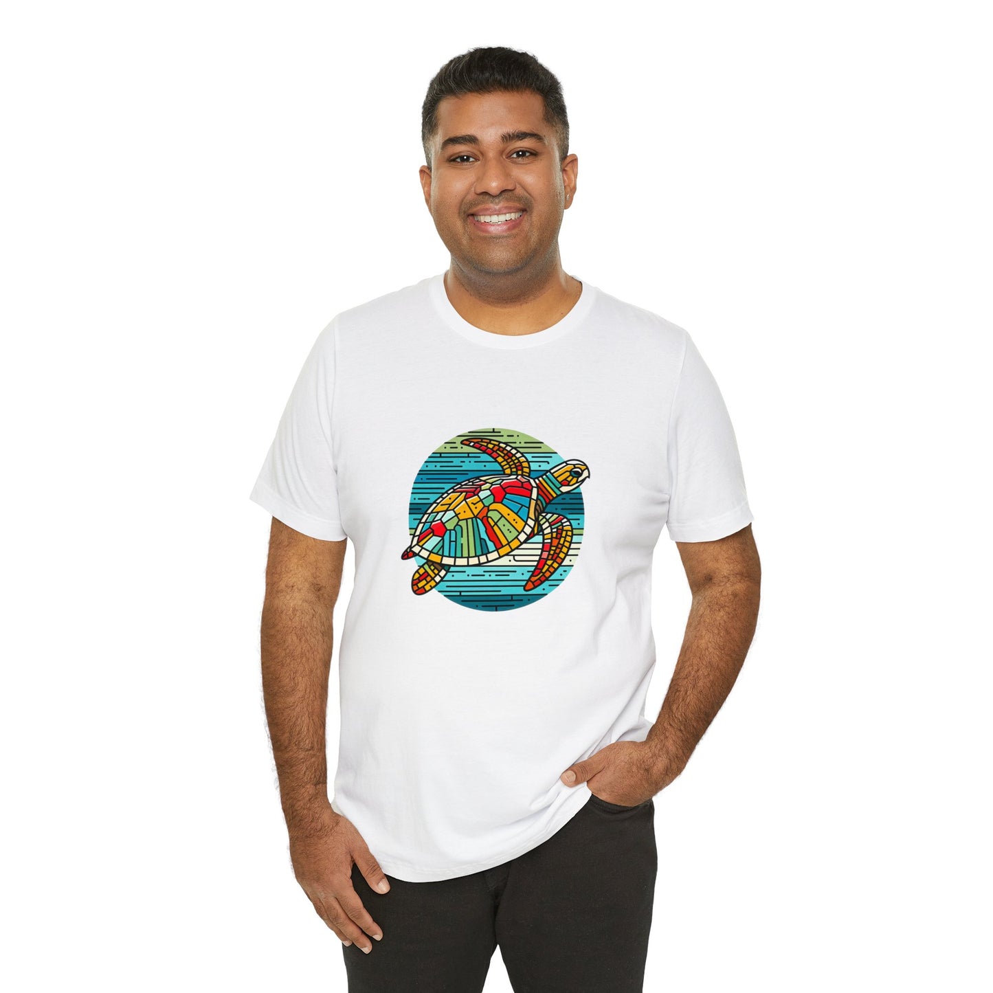 Loggerhead Sea Turtle Kaleidofeel - Snazzle Tee