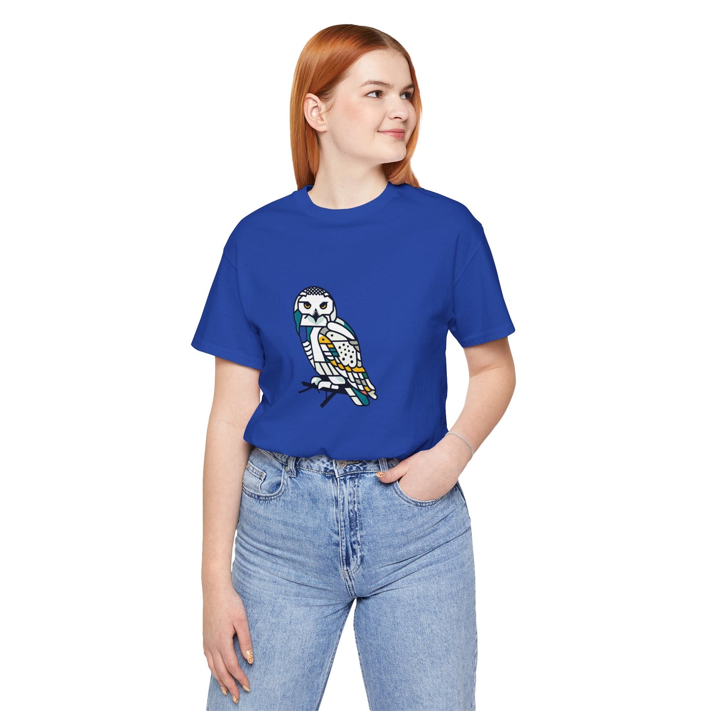 Snowy Owl Expancesthetic - Snazzle Tee