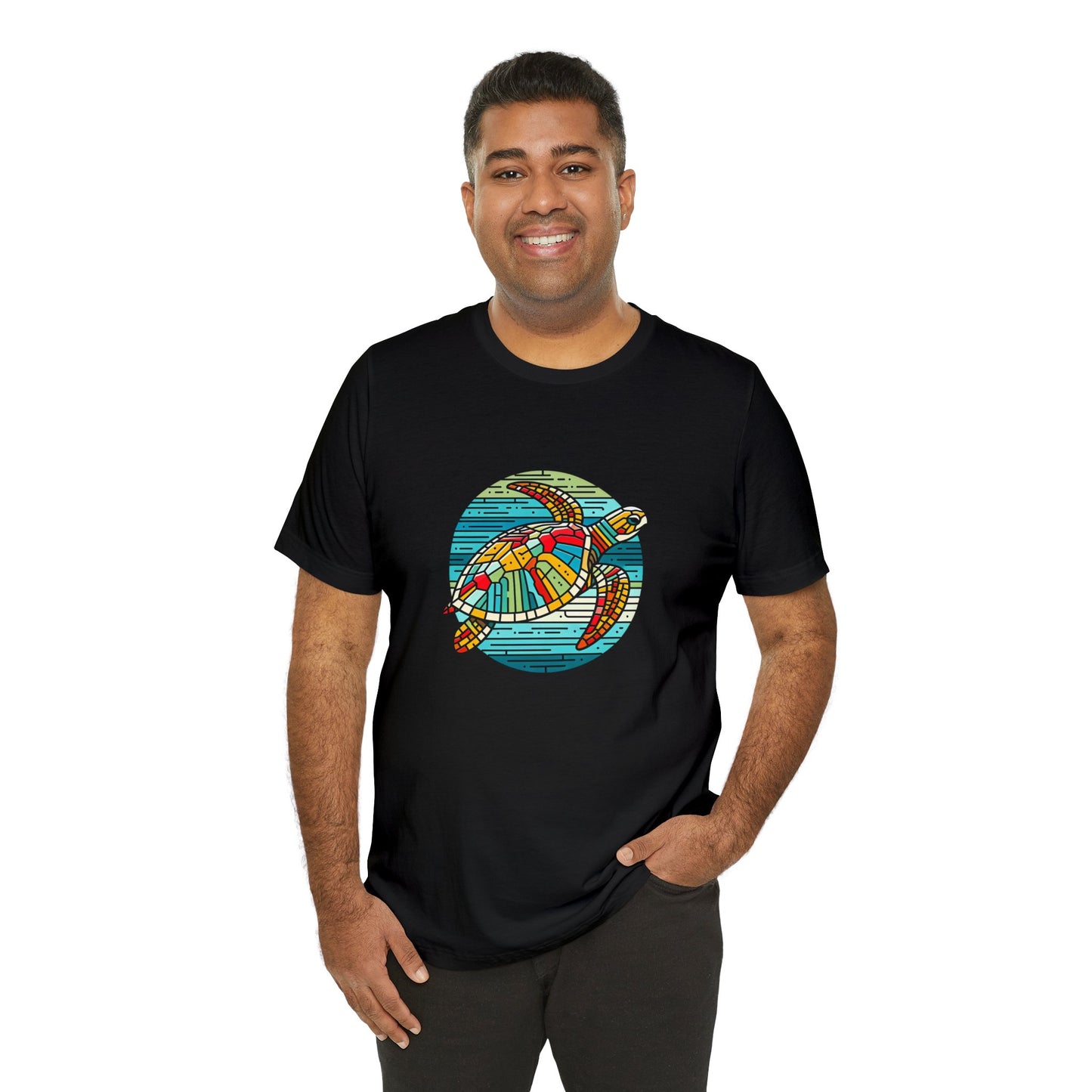 Loggerhead Sea Turtle Kaleidofeel - Snazzle Tee