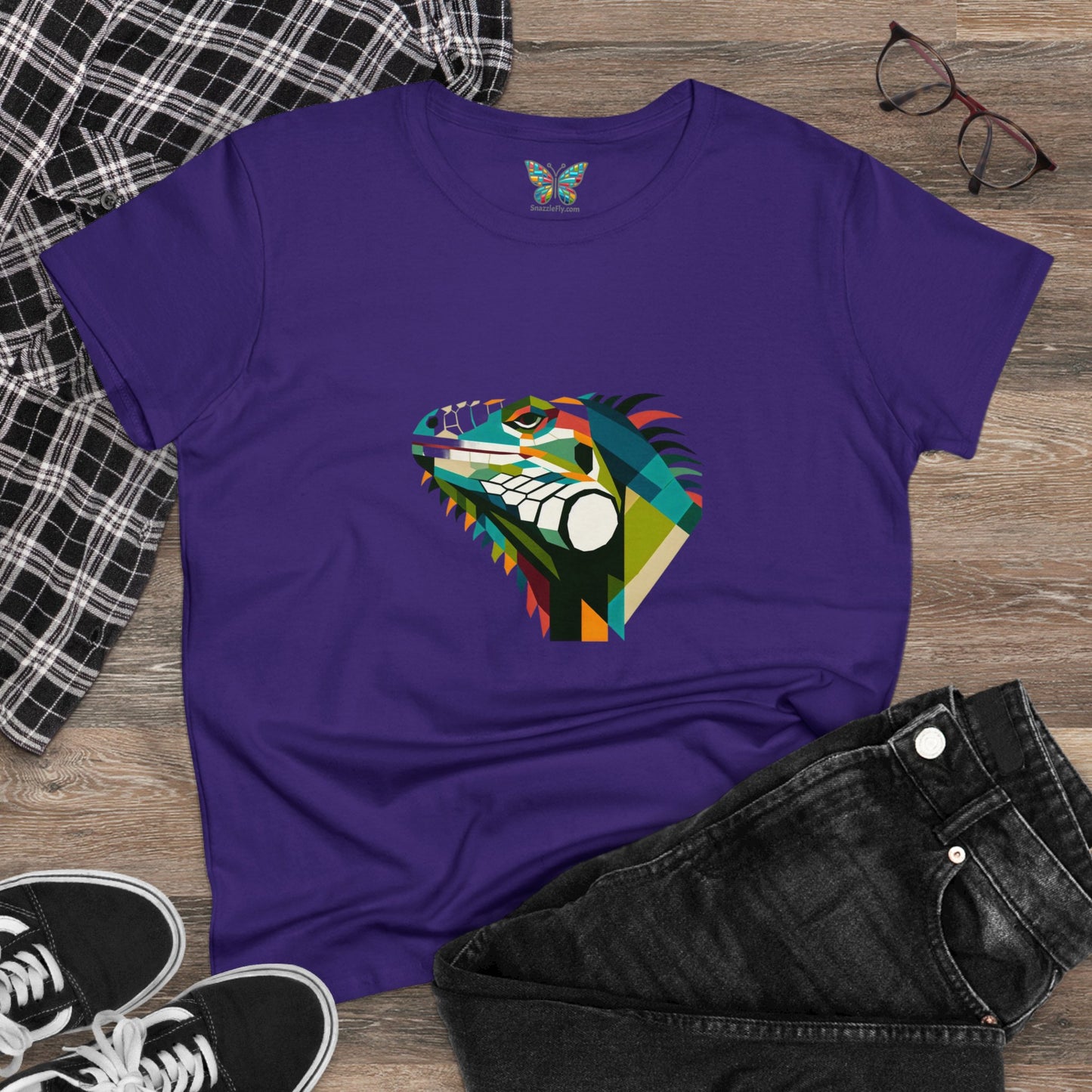 Iguana Vista - Women - Snazzle Tee