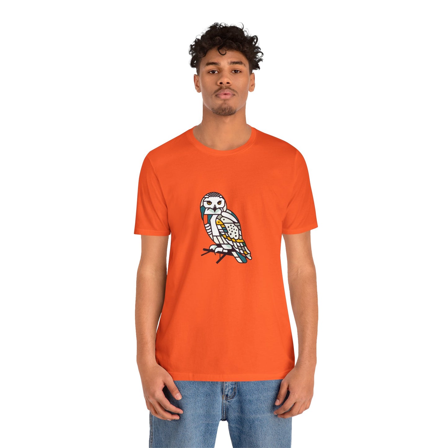 Snowy Owl Expancesthetic - Snazzle Tee