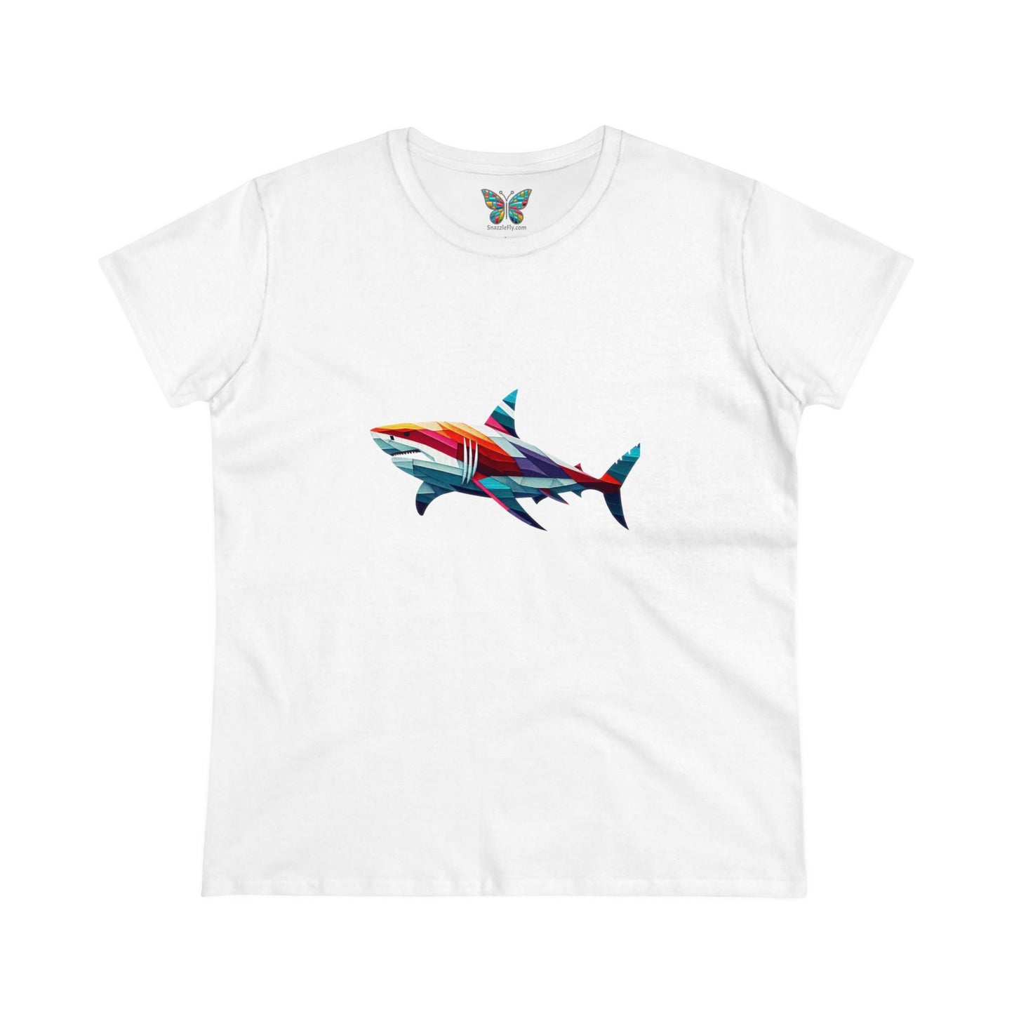 Great White Shark Mysterime - Women - Snazzle Tee