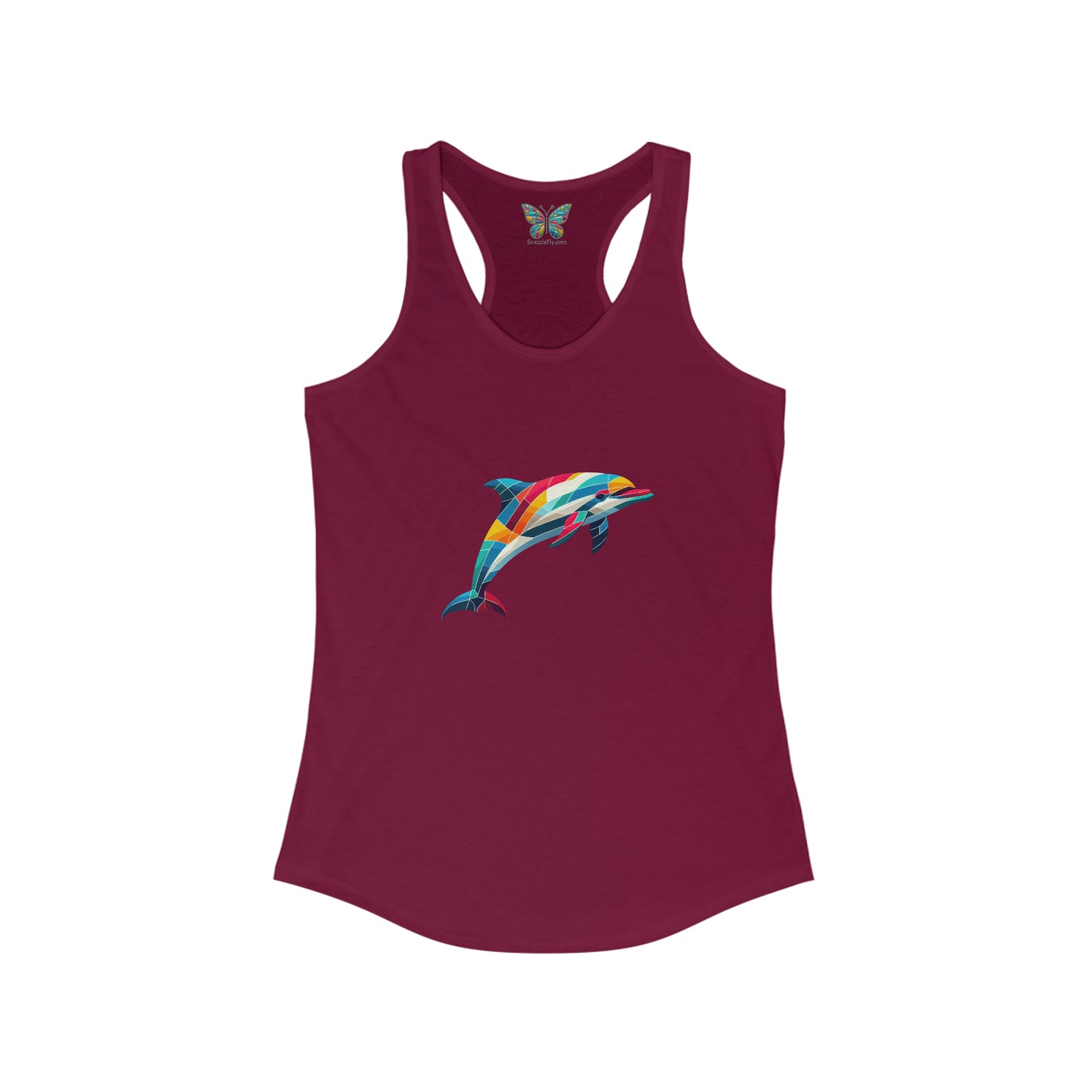 Baiji Dolphin Floressense - Women - Snazzle Tank