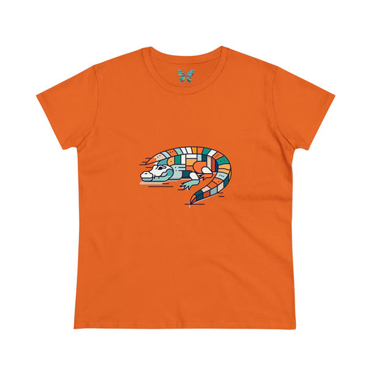 Saltwater Crocodile Blissyectic - Women - Snazzle Tee