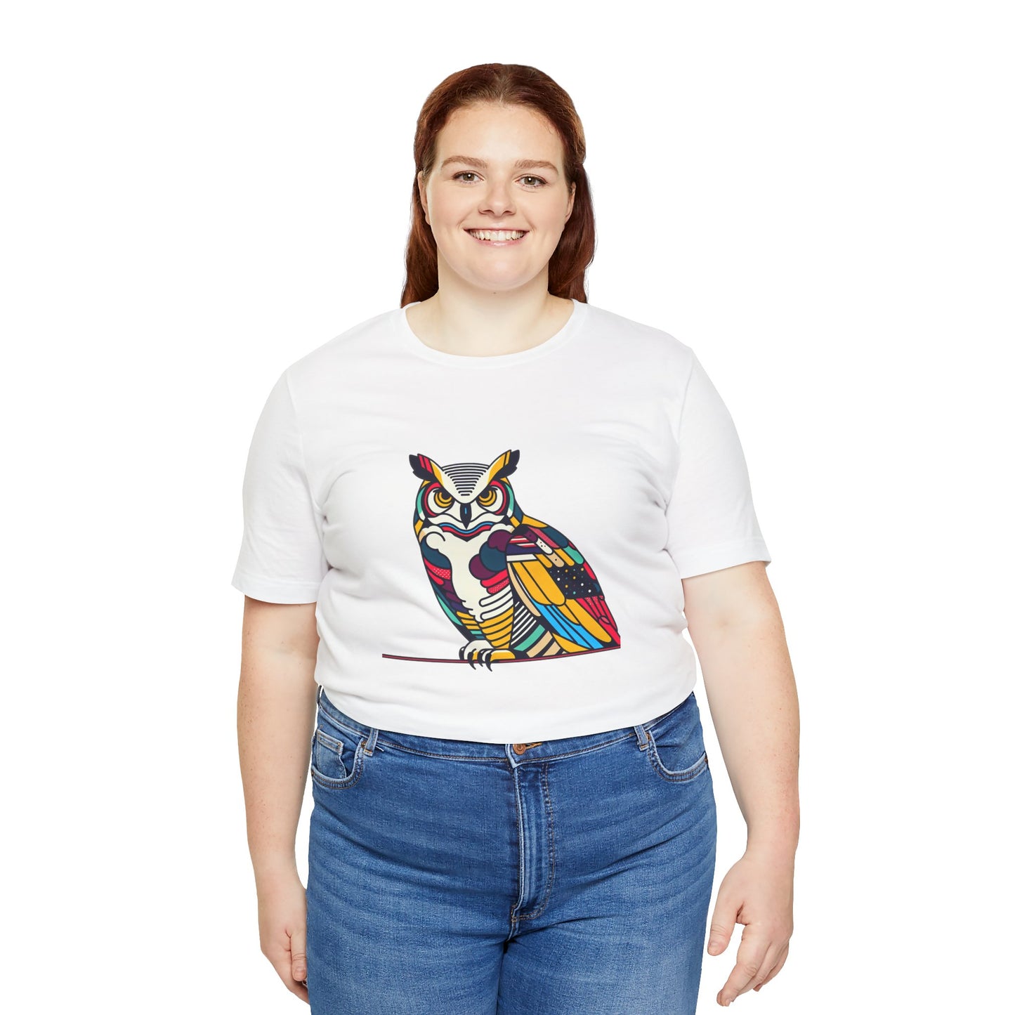 Great Horned Owl Inspyrava - Snazzle Tee