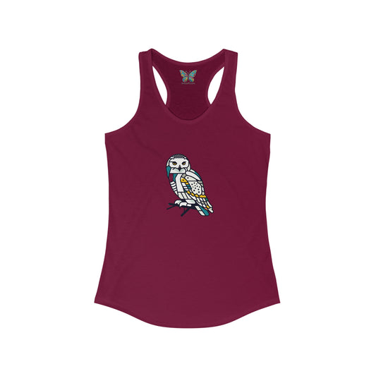 Snowy Owl Expancesthetic - Women - Snazzle Tank