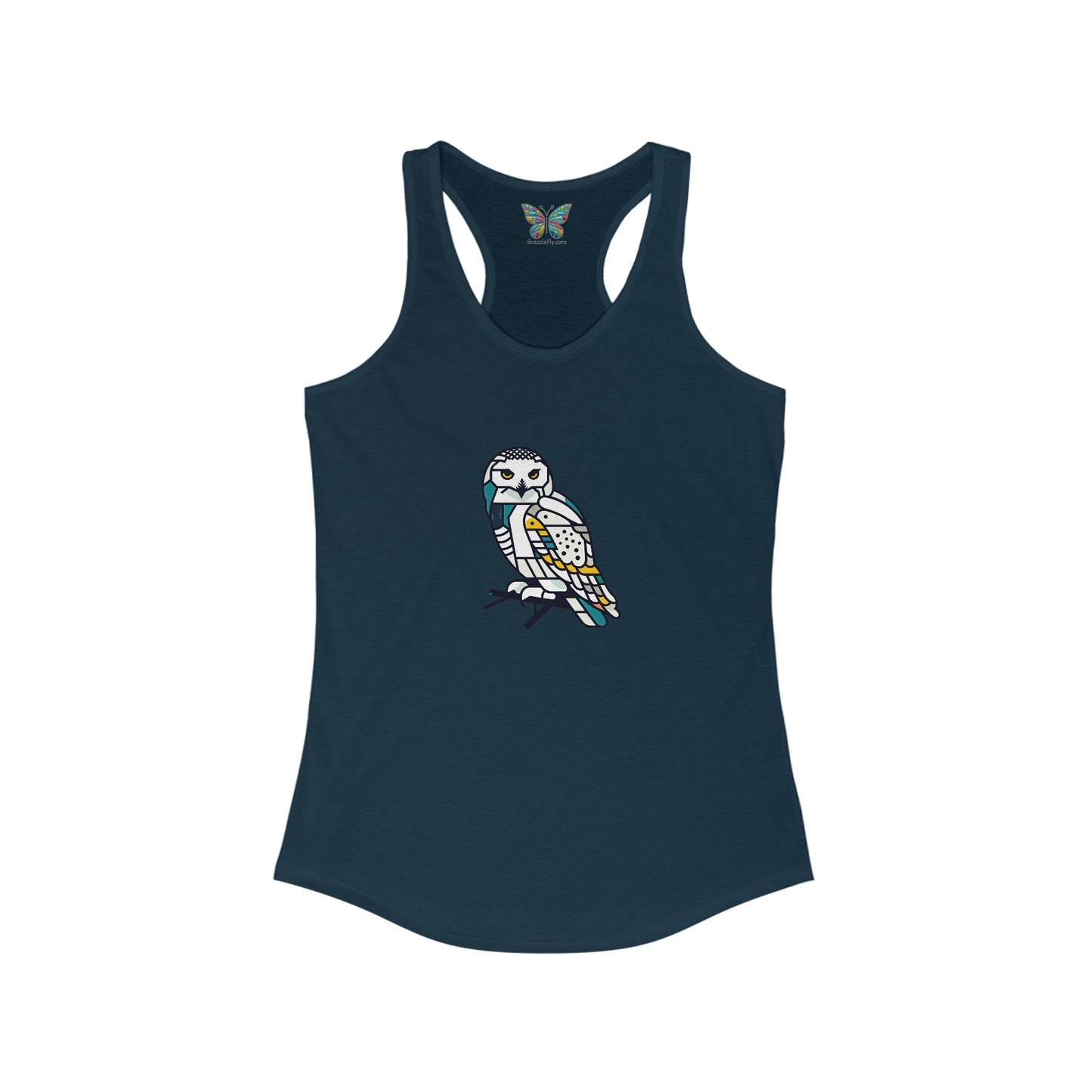 Snowy Owl Expancesthetic - Women - Snazzle Tank