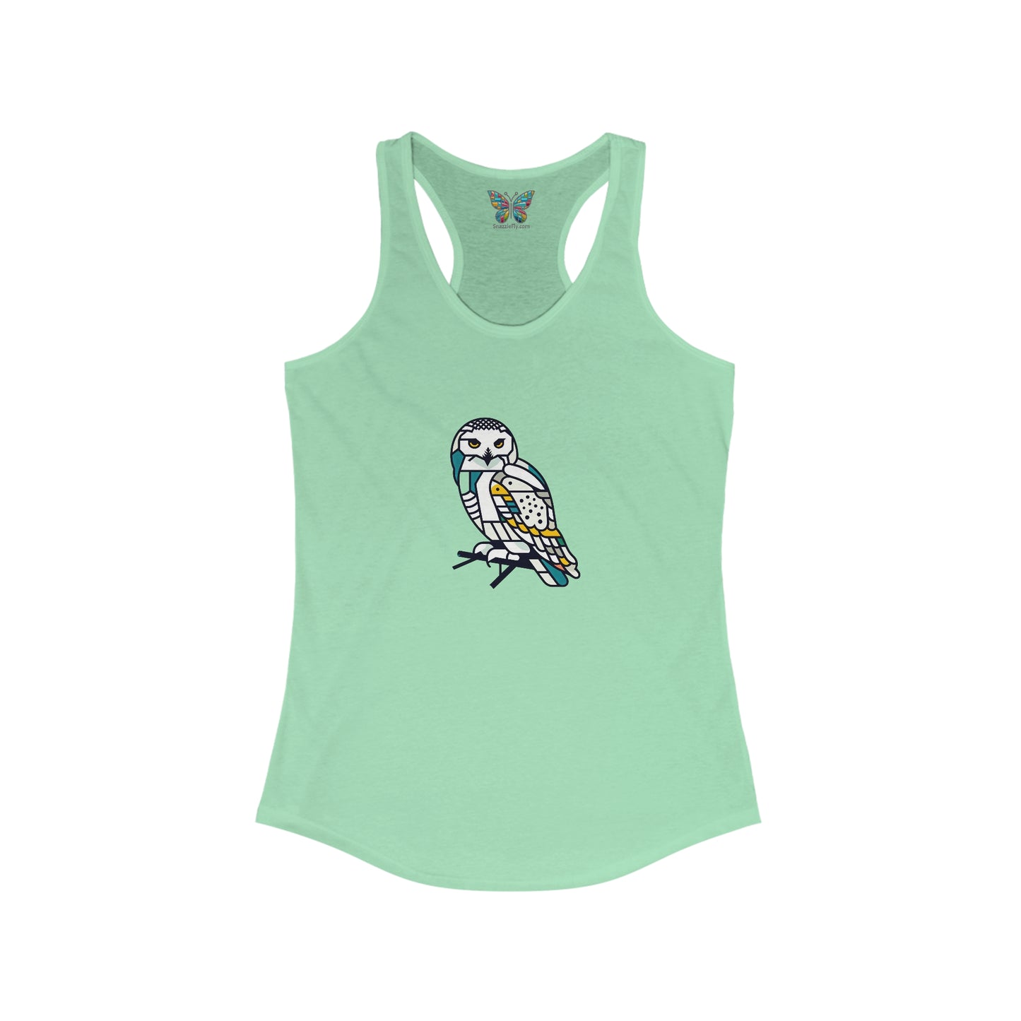 Snowy Owl Expancesthetic - Women - Snazzle Tank