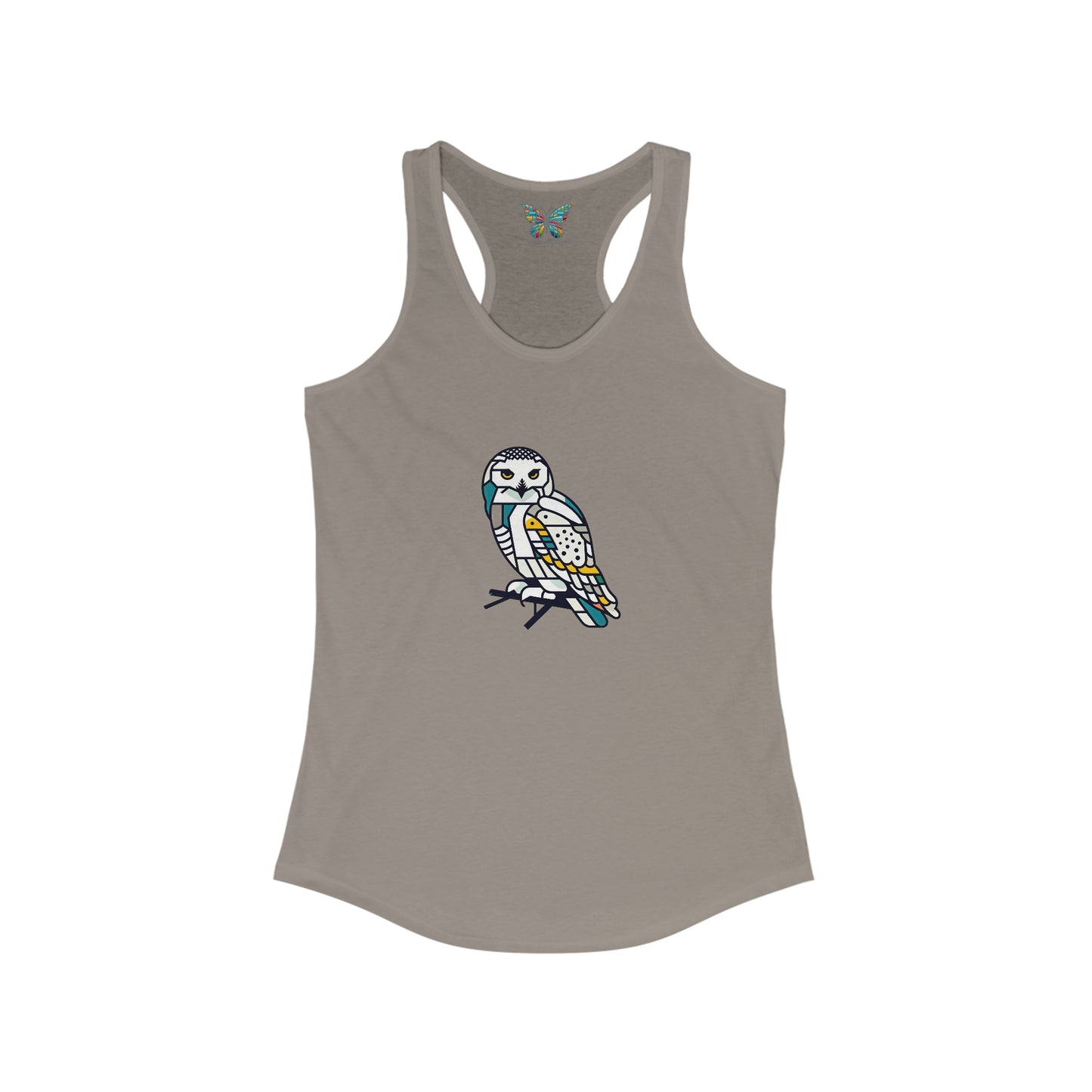 Snowy Owl Expancesthetic - Women - Snazzle Tank