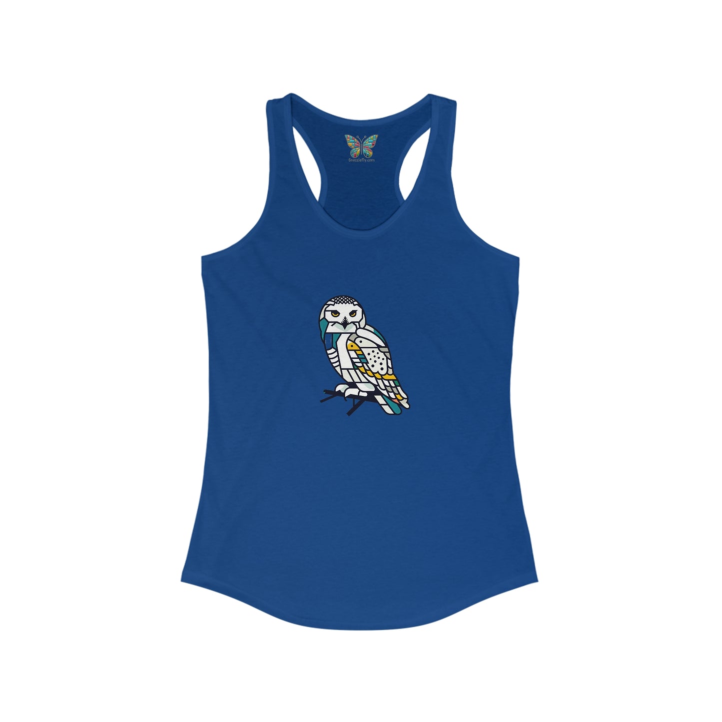 Snowy Owl Expancesthetic - Women - Snazzle Tank