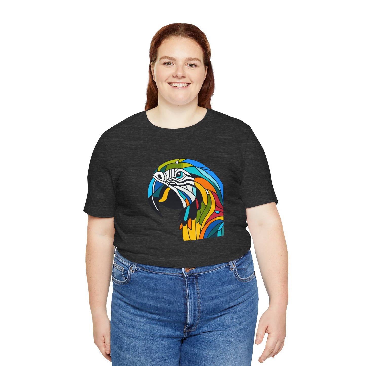 Macaw Parrot Kaleidoshimmer - Snazzle Tee