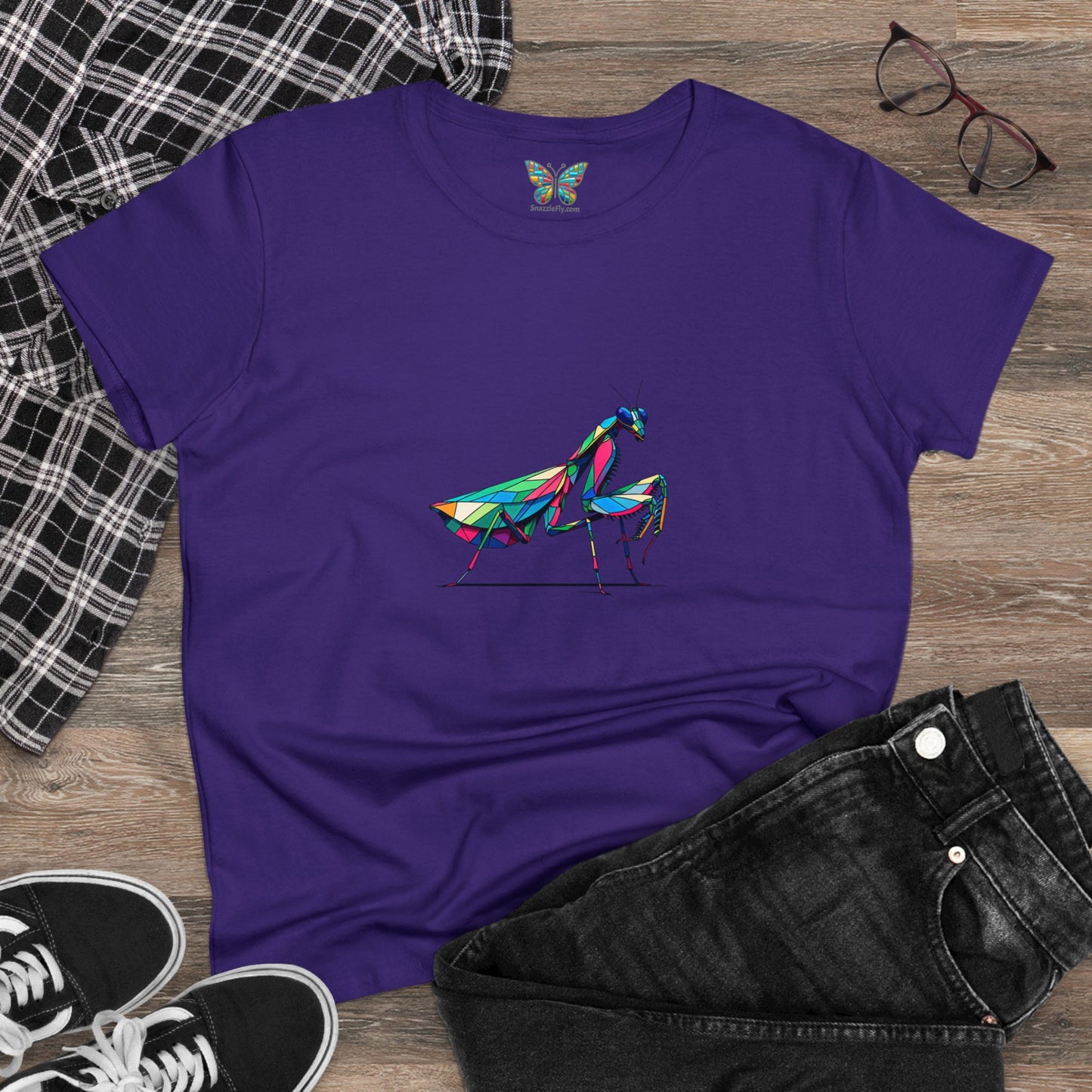 Orchid Mantis Whispervana - Women - Snazzle Tee