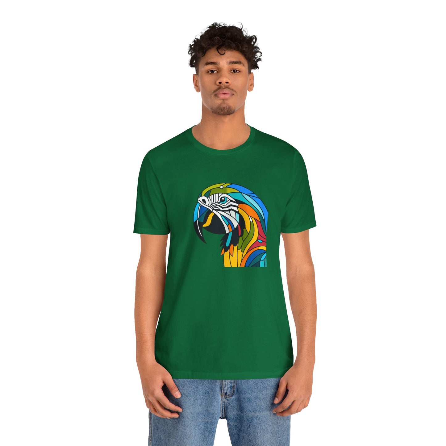 Macaw Parrot Kaleidoshimmer - Snazzle Tee