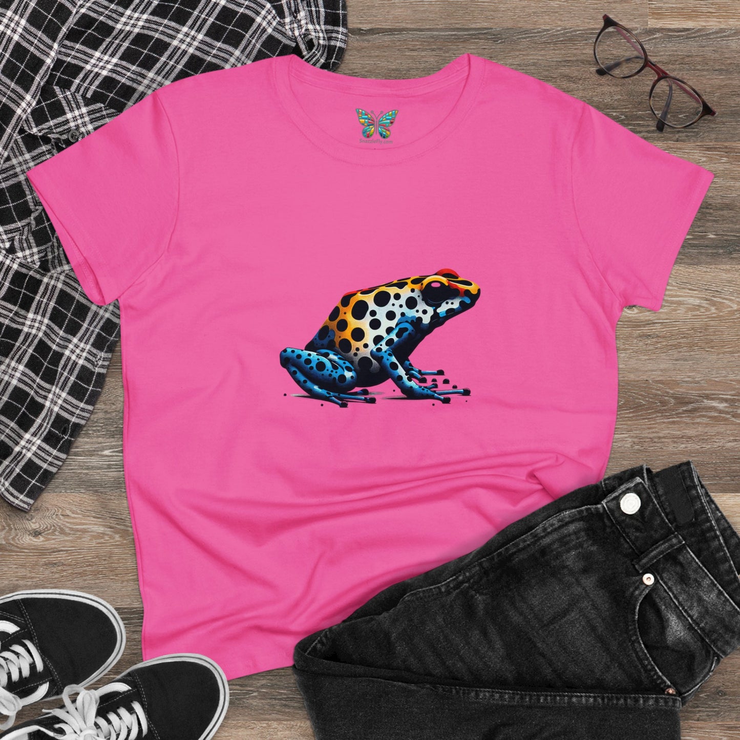 Poison Dart Frog Artisciblend - Women - Snazzle Tee