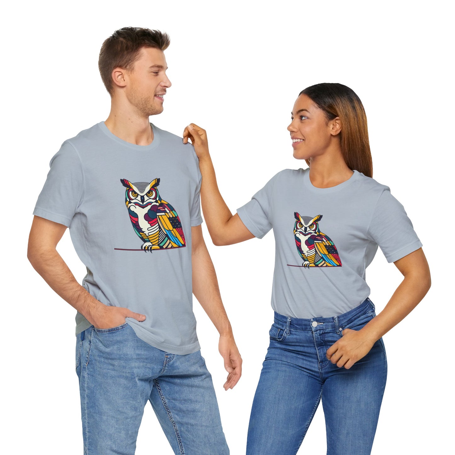 Great Horned Owl Inspyrava - Snazzle Tee