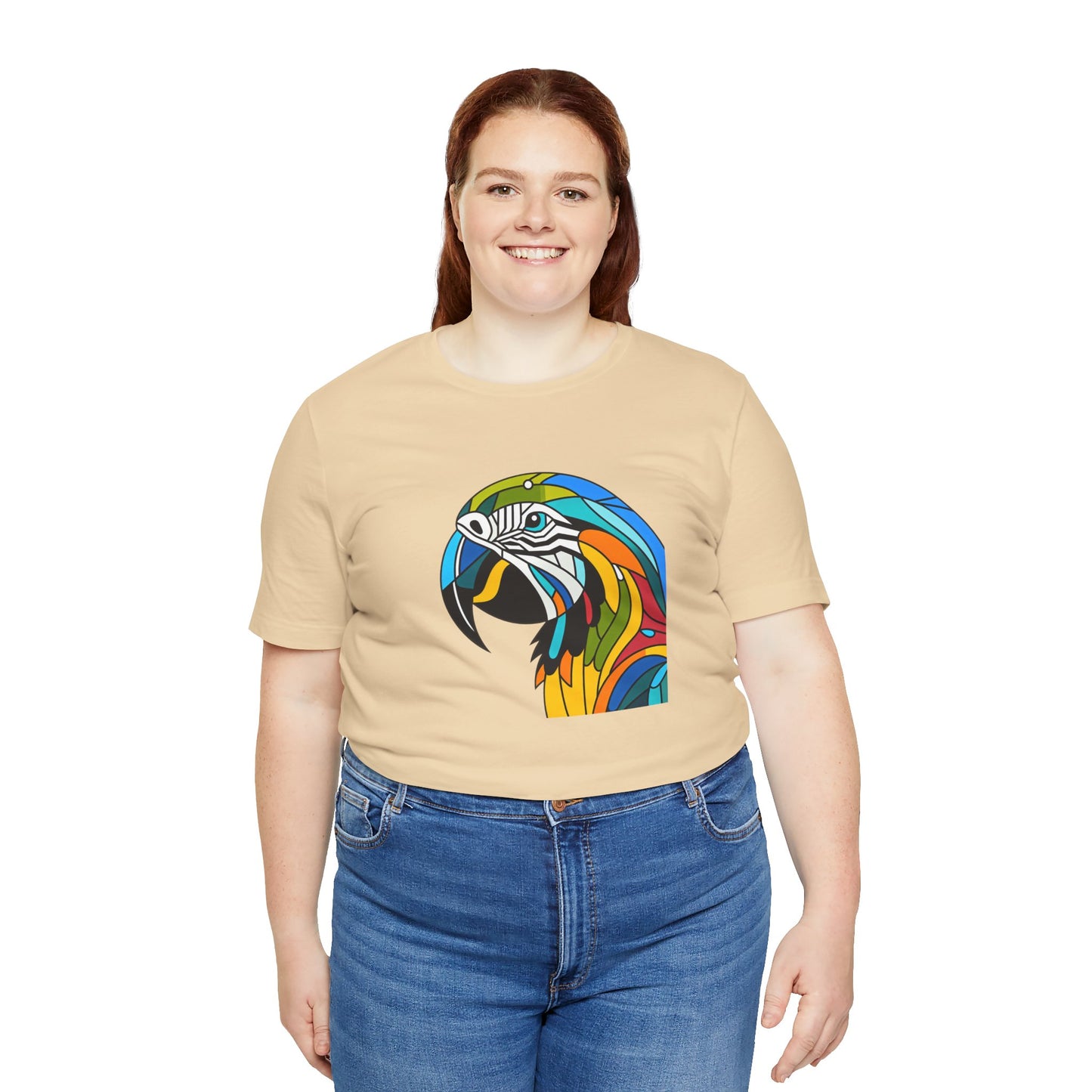 Macaw Parrot Kaleidoshimmer - Snazzle Tee