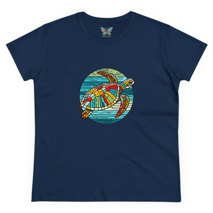 Loggerhead Sea Turtle Kaleidofeel - Women - Snazzle Tee