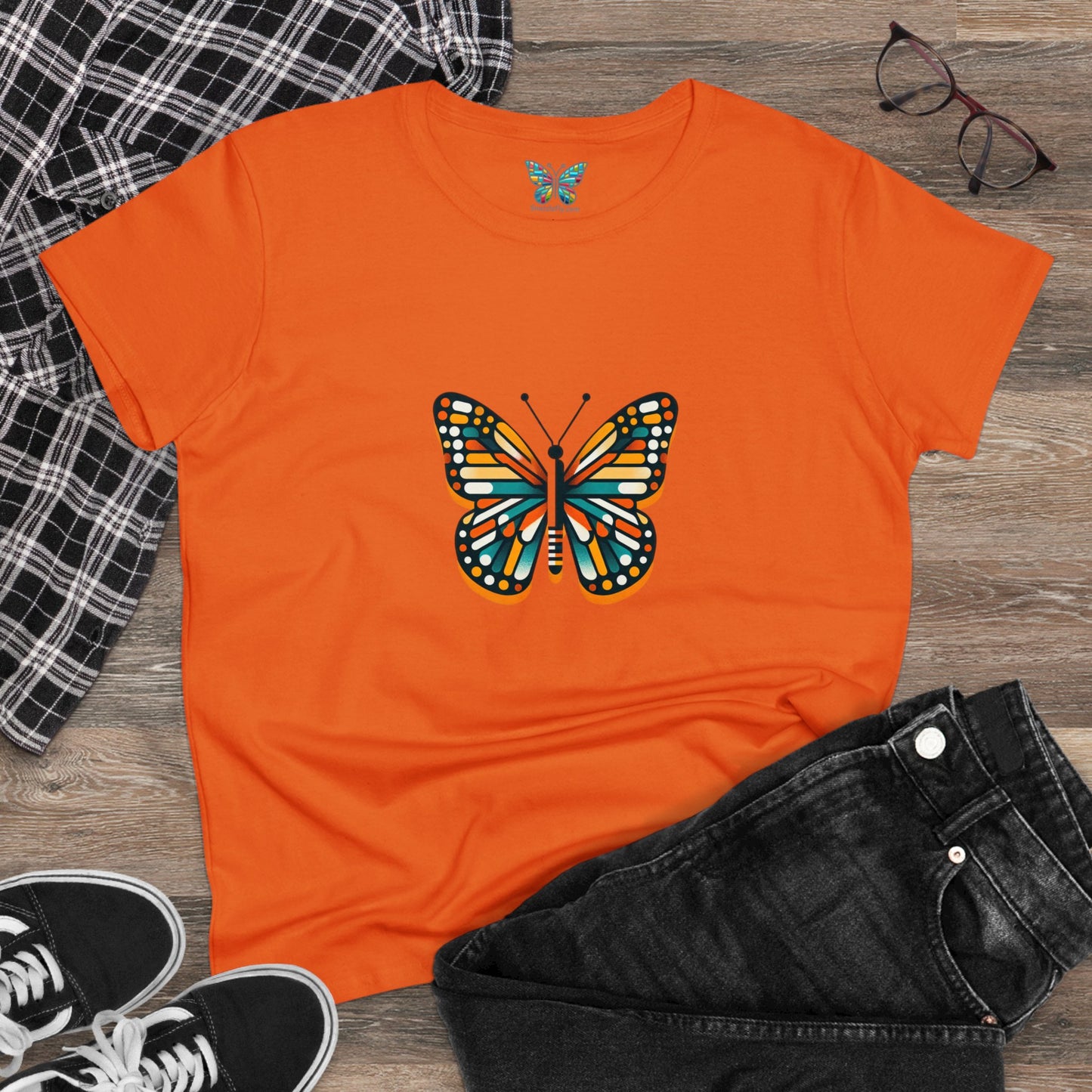 Monarch Butterfly Gleequility - Women - Snazzle Tee