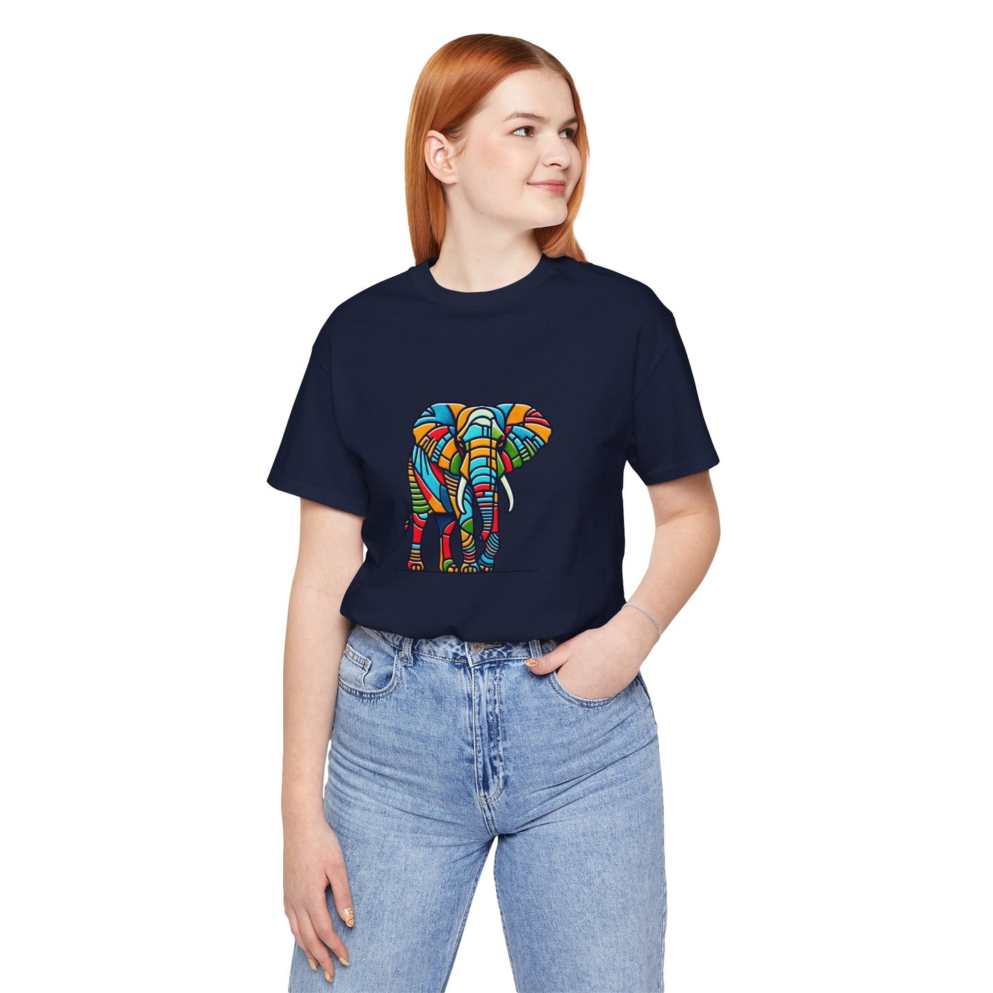 African Elephant Serenitude - Snazzle Tee