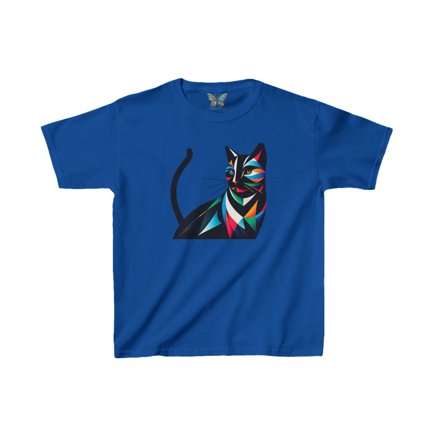 Black Cat Merelune - Youth - Snazzle Tee