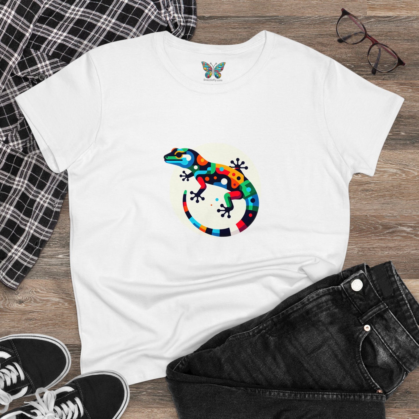 Leopard Gecko Blissundream - Women - Snazzle Tee