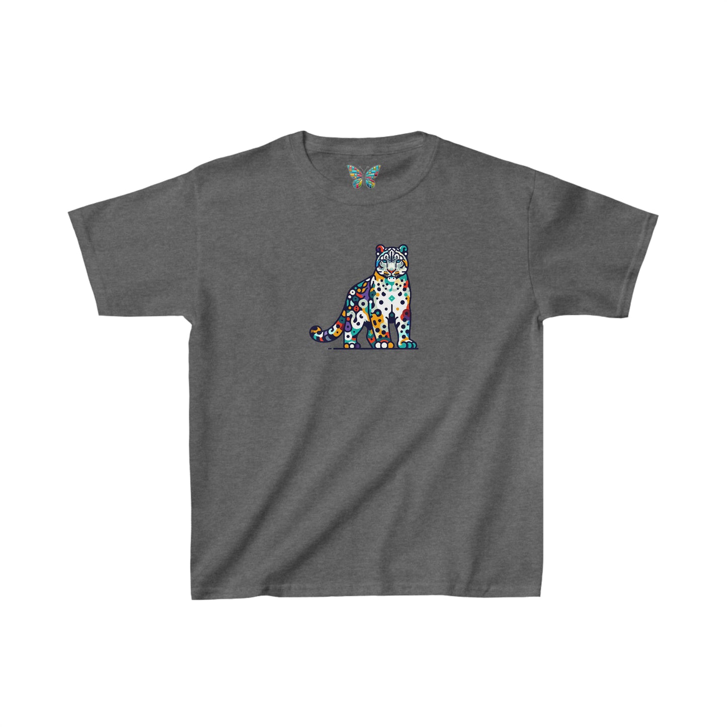Snow Leopard Mystivibe - Youth - Snazzle Tee
