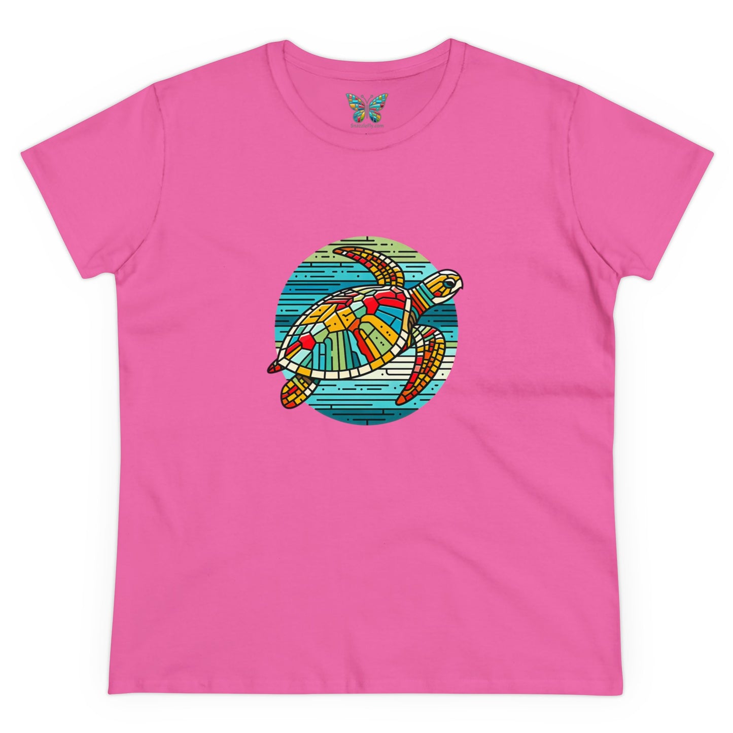 Loggerhead Sea Turtle Kaleidofeel - Women - Snazzle Tee