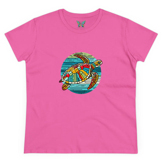 Loggerhead Sea Turtle Kaleidofeel - Women - Snazzle Tee