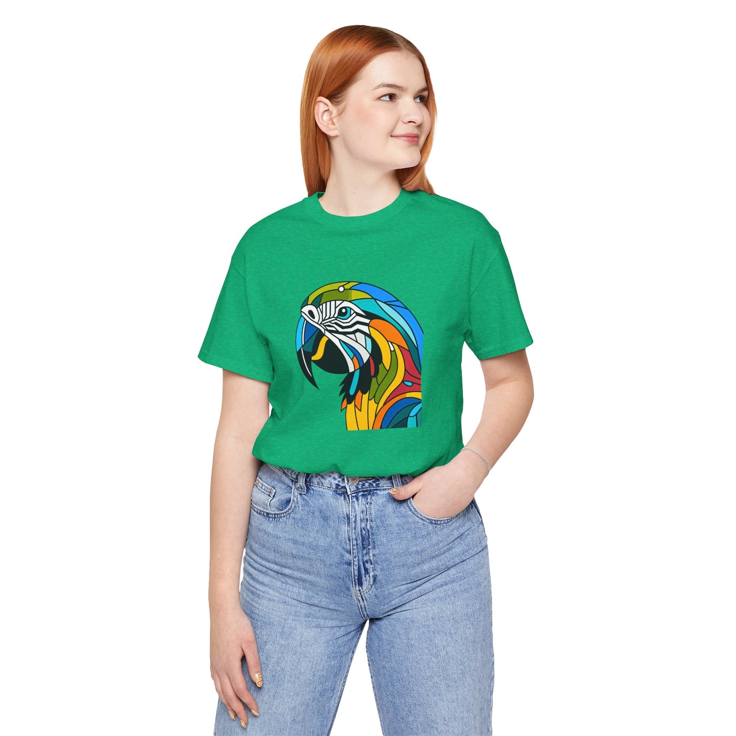 Macaw Parrot Kaleidoshimmer - Snazzle Tee