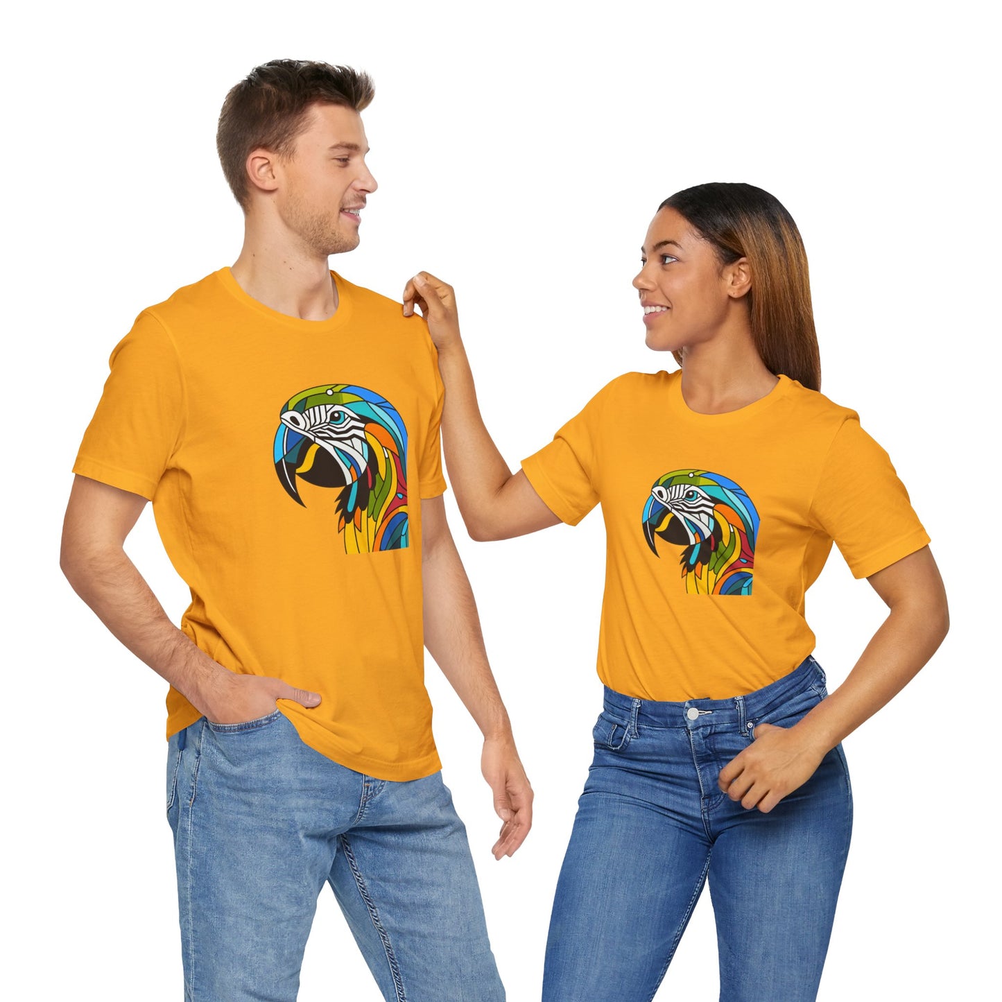 Macaw Parrot Kaleidoshimmer - Snazzle Tee