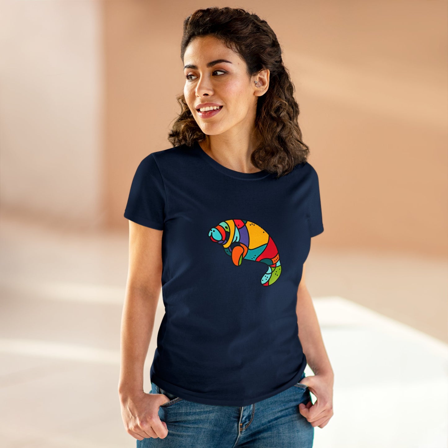 Manatee Whimsiacle - Women - Snazzle Tee