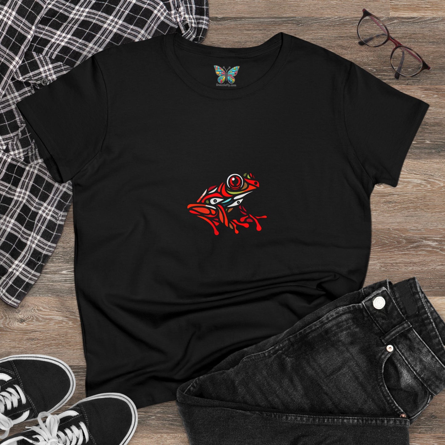 Red-eyed Tree Frog Dreamesque - Women - Snazzle Tee