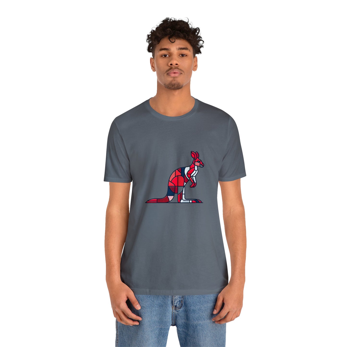 Red Kangaroo Zensweep - Snazzle Tee