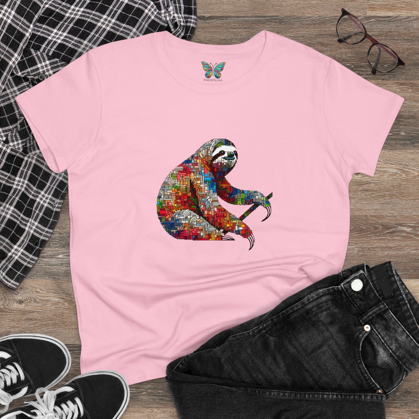 Sloth Vibroscape - Women - Snazzle Tee